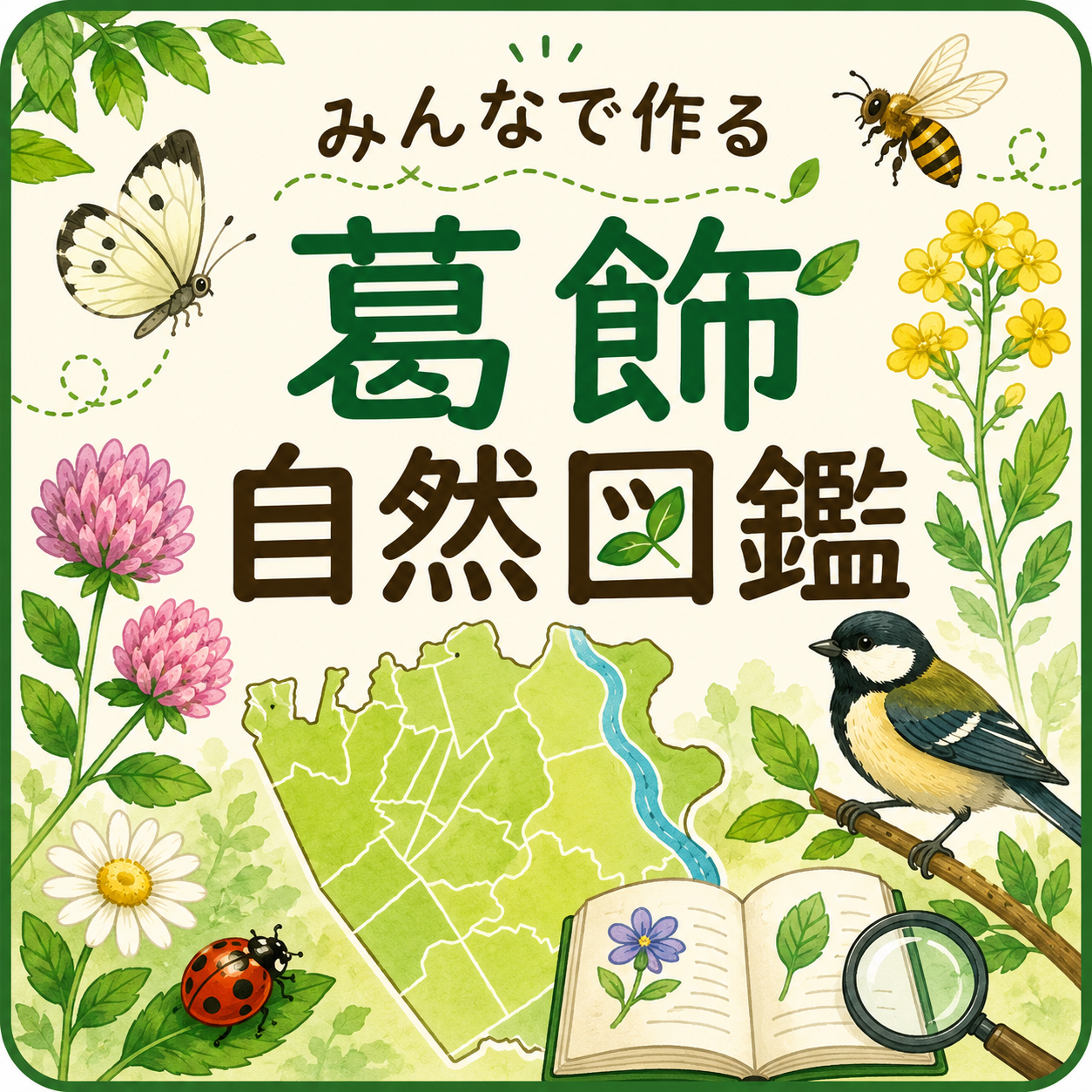 みんなで作る葛飾自然図鑑のアイコン
